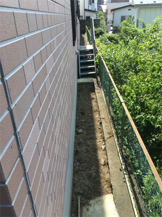 伐採・伐木施工事例1